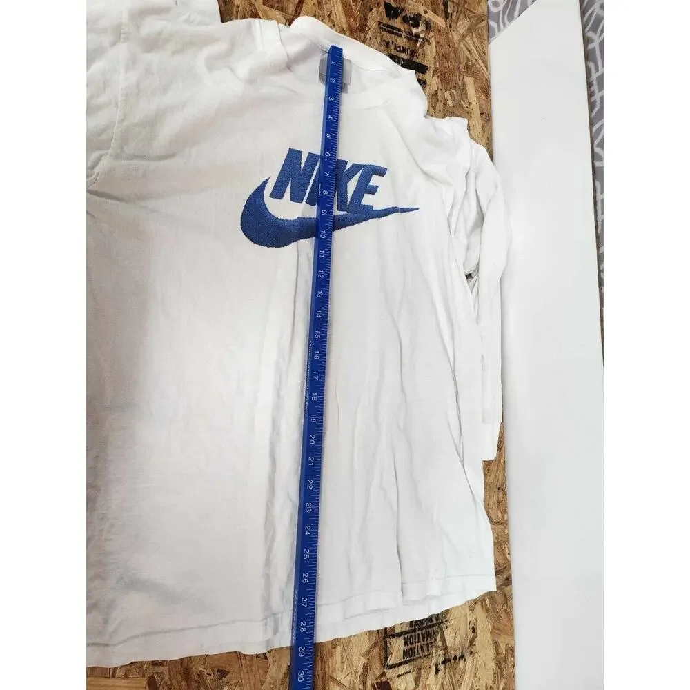vintage nike big logo longsleeve shirt Size Large Made In USA Swoosh